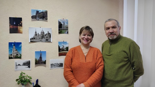 ​Working meeting of the head of the Department, Sergiy Posokhov, with the head of the Archives Department of the Kharkiv City Council, Tetiana Varzhainova