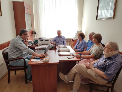 Meeting on re-exposition of the National Museum of Military History of Slobozhanshchyna