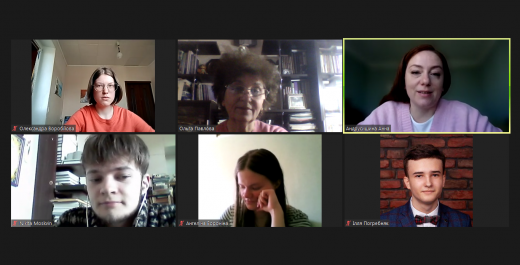 ​Meeting of Students with Anna Naif Andrushishyna