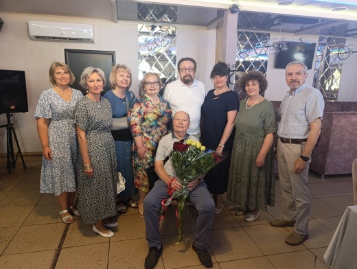 The Department Congratulates Mykhailo Zakharovych Berduta on His 90th Birthday!