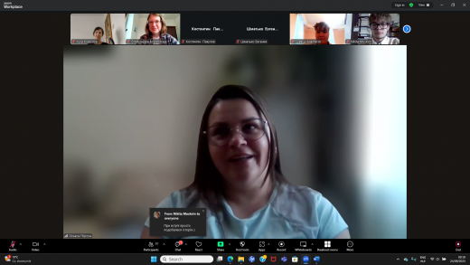 ​Meeting with Department Alumna Oksana Filipova